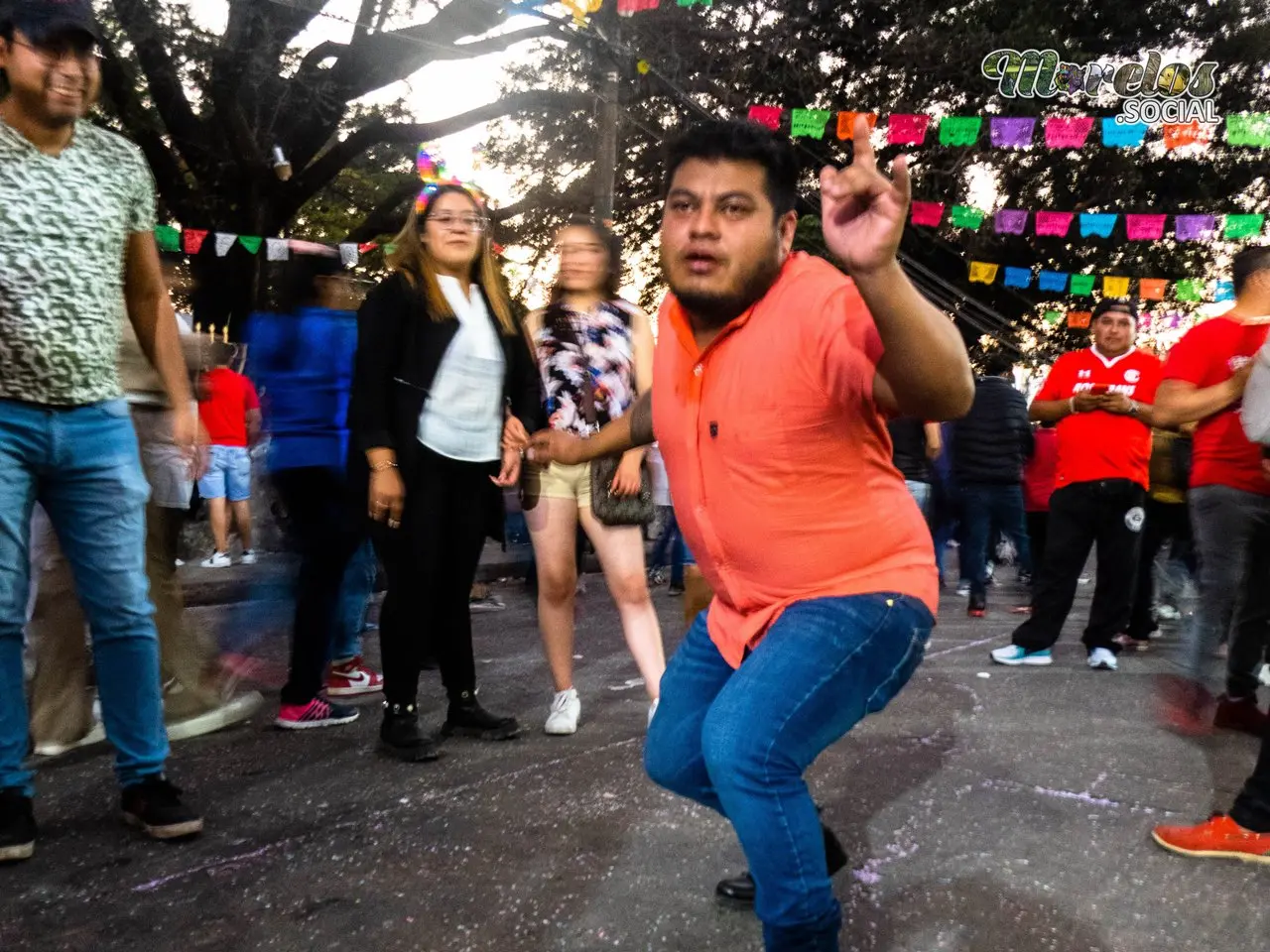 Ambiente de fiesta desde el carnaval de Jiutepec 2023