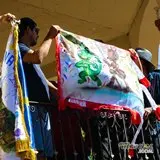Cambio de Banderas en Tepoztlán.