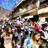 Familias carnavaleras en Tepoztlán, Morelos.