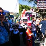 Carnaval de chinelos en Tepoztlán 2023.