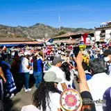 Ambiente carnavalero en Tepoztlán.