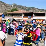 Brinco del chinelo en Tepoztlán.