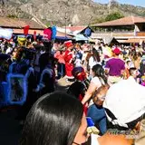 Ambiente familiar en carnaval Tepoztlán.