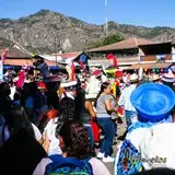 Agradable tarde carnavalera en Tepoztlán.