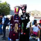 Los chinelos en Tepoztlán, Morelos.