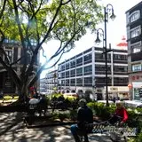Jardin Juárez en el centro de Cuernavaca, Morelos