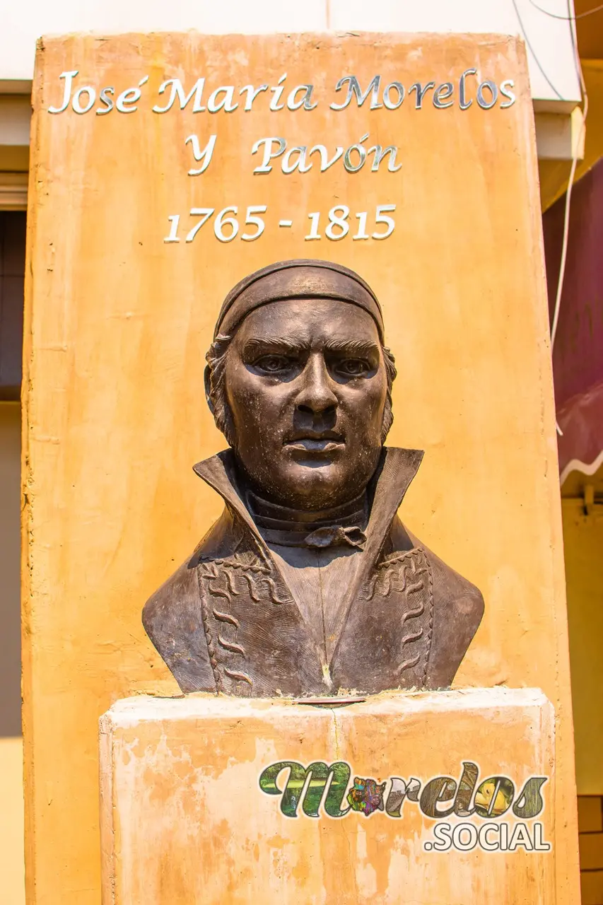 Monumento de José María Morelos y Pavón en Jojutla Morelos.