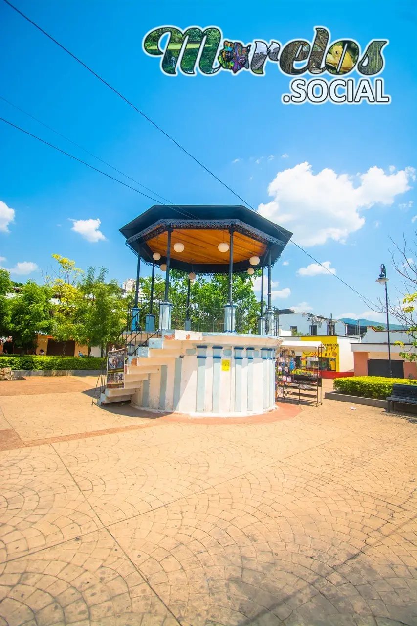 Kiosco Tlaquiltenango Morelos.