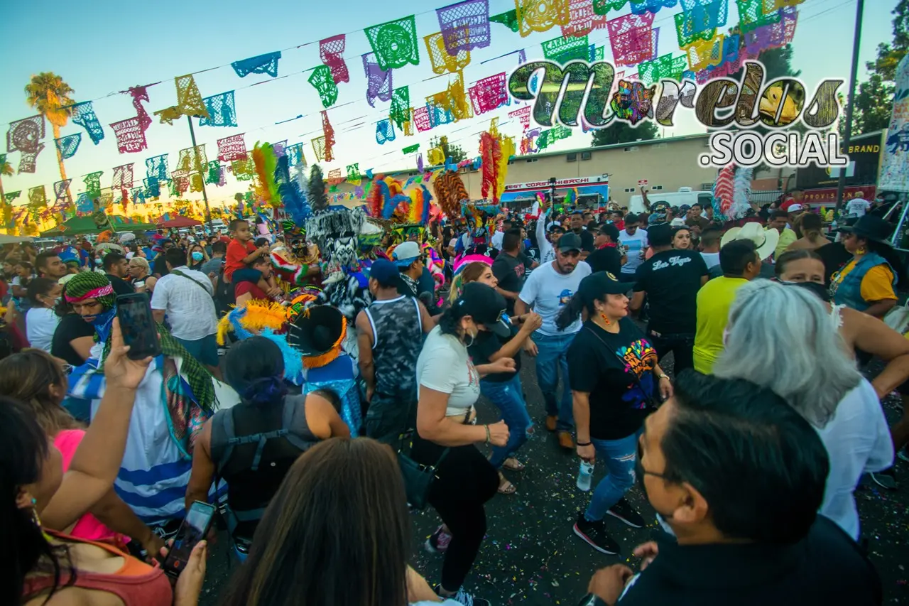 Fiesta mexicana al estilo del carnaval morelense.