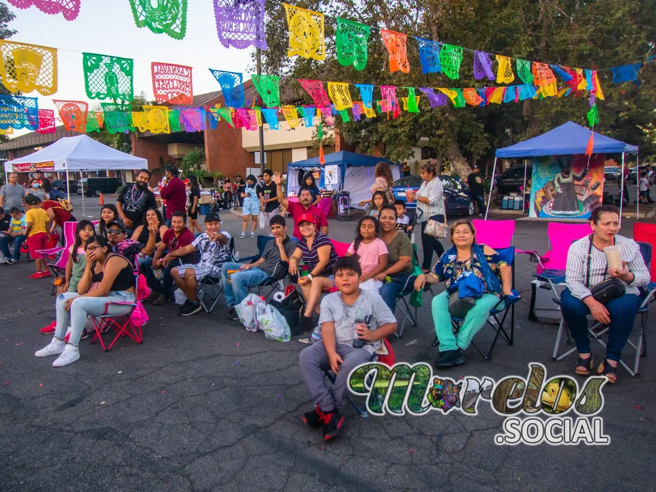 En Santa Ana California durante el carnaval morelense 2021