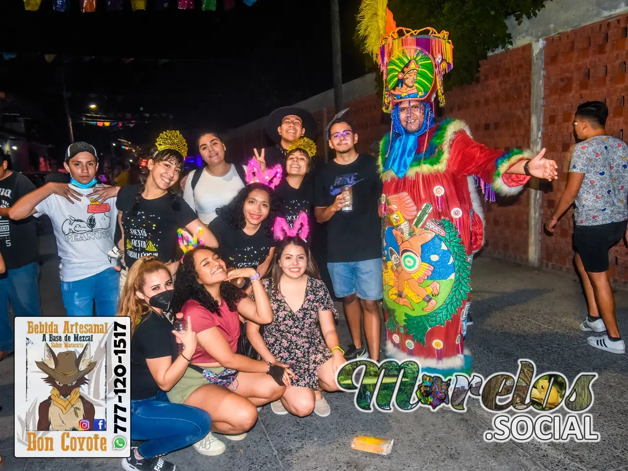 Carnavaleras, carnavaleros y Gran chinelo.