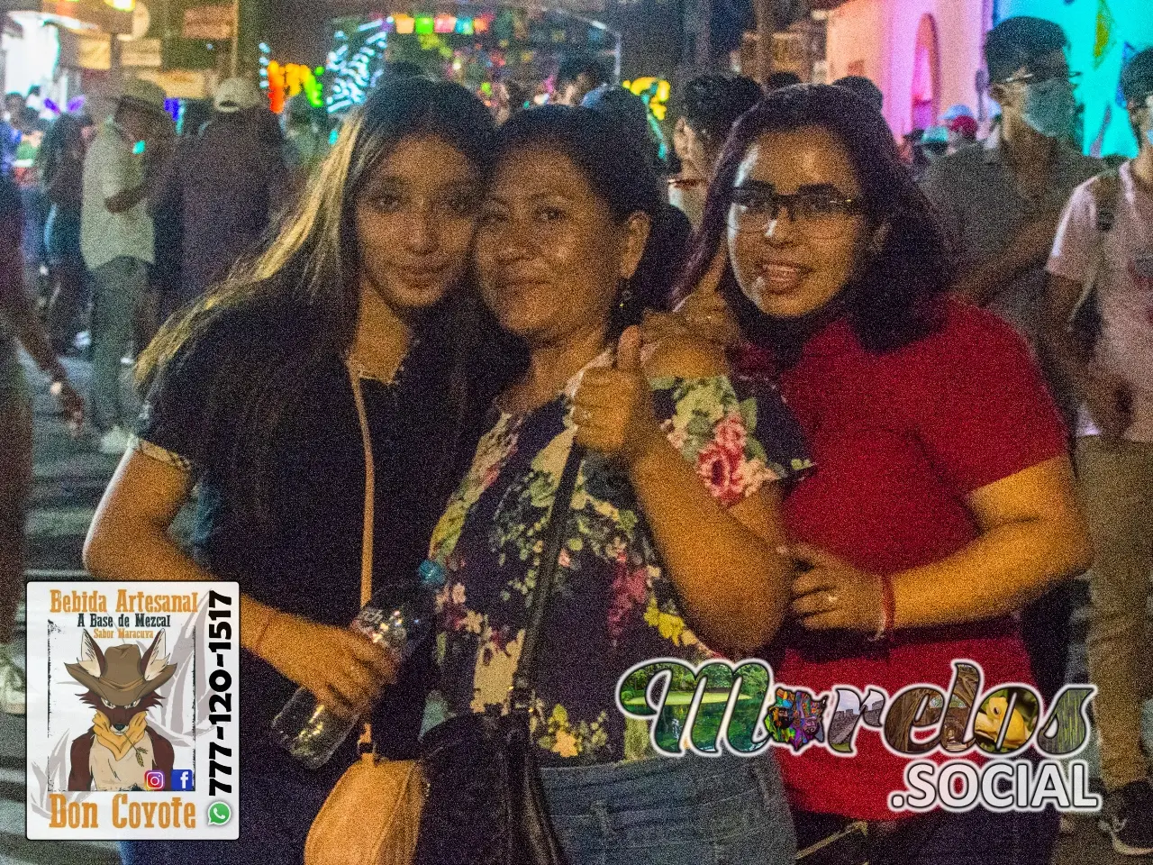 Foto para el recuerdo las tres amigas en Tlaltizapán.