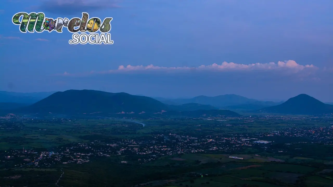 La zona sur de Morelos, con los cerros de Santa María y el cerro del Higueron.