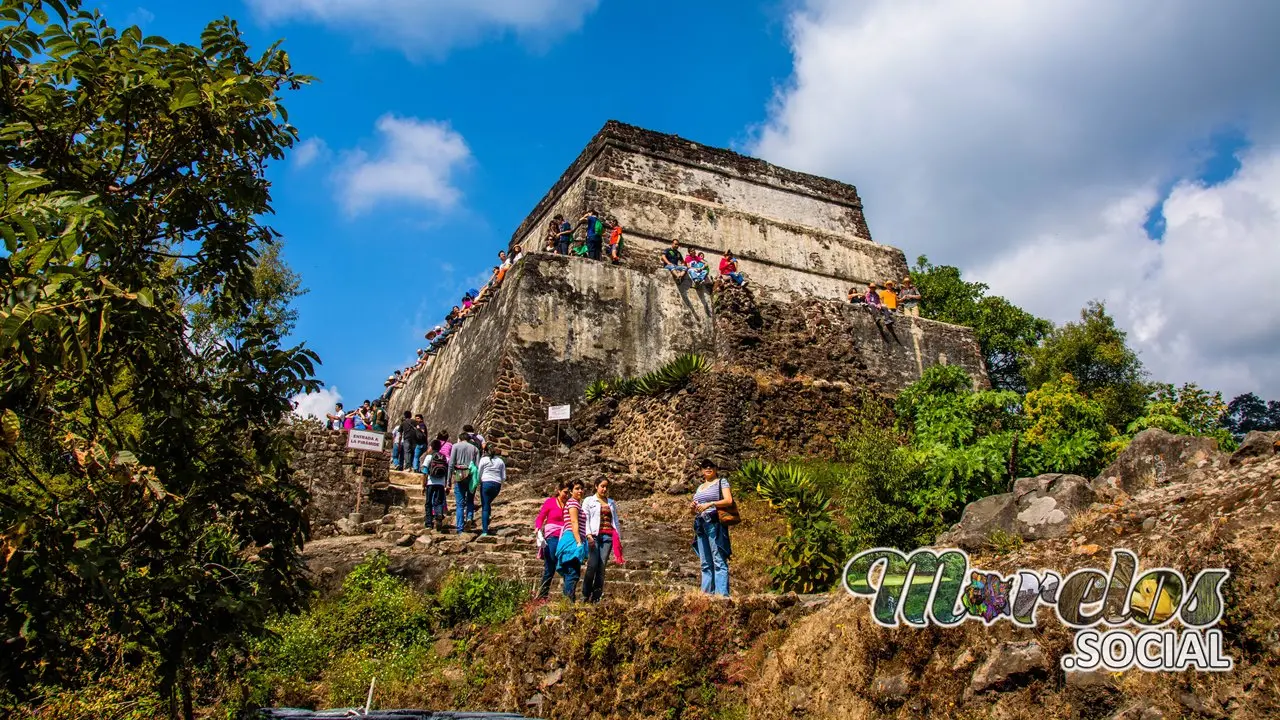 La pirámide del Tepozteco.