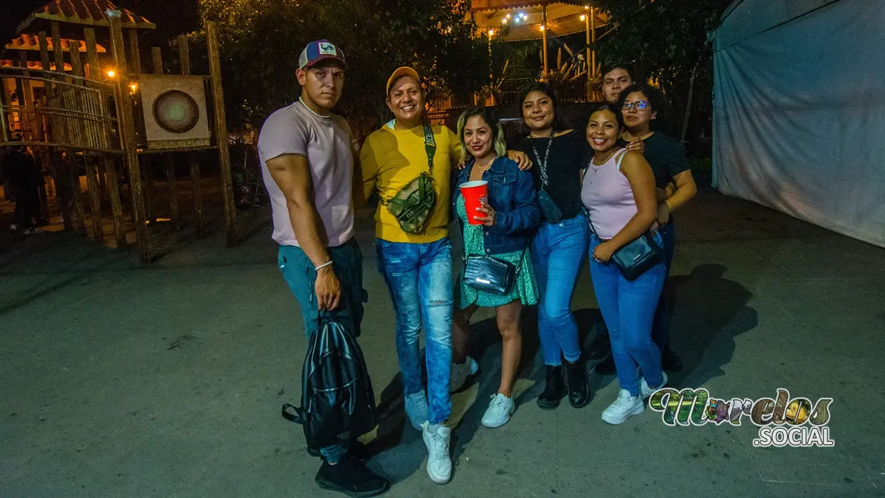 Amigos de Yecapixtla en el festival cultural del tianguis grande.