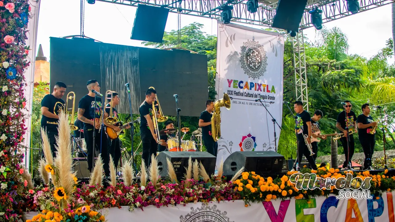 Kamikaze beat band en Yecapixtla.