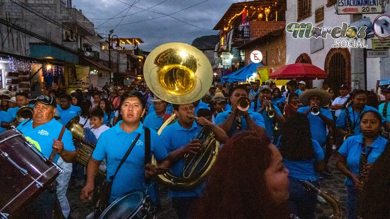 La banda de viento y sus sones de chinelo en Tlayacapan, Morelos.