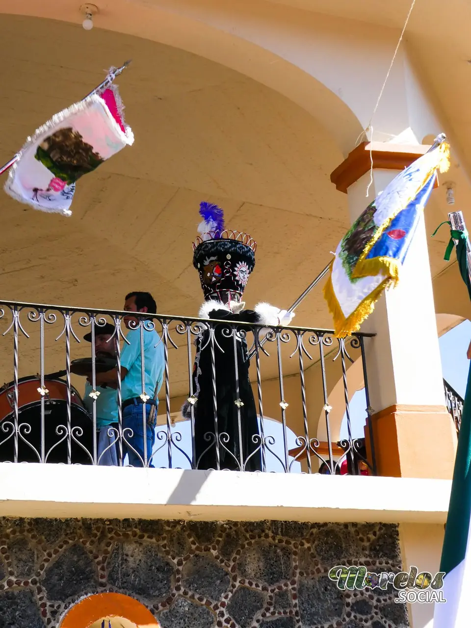 Banderazo de inicio de carnaval 2023.