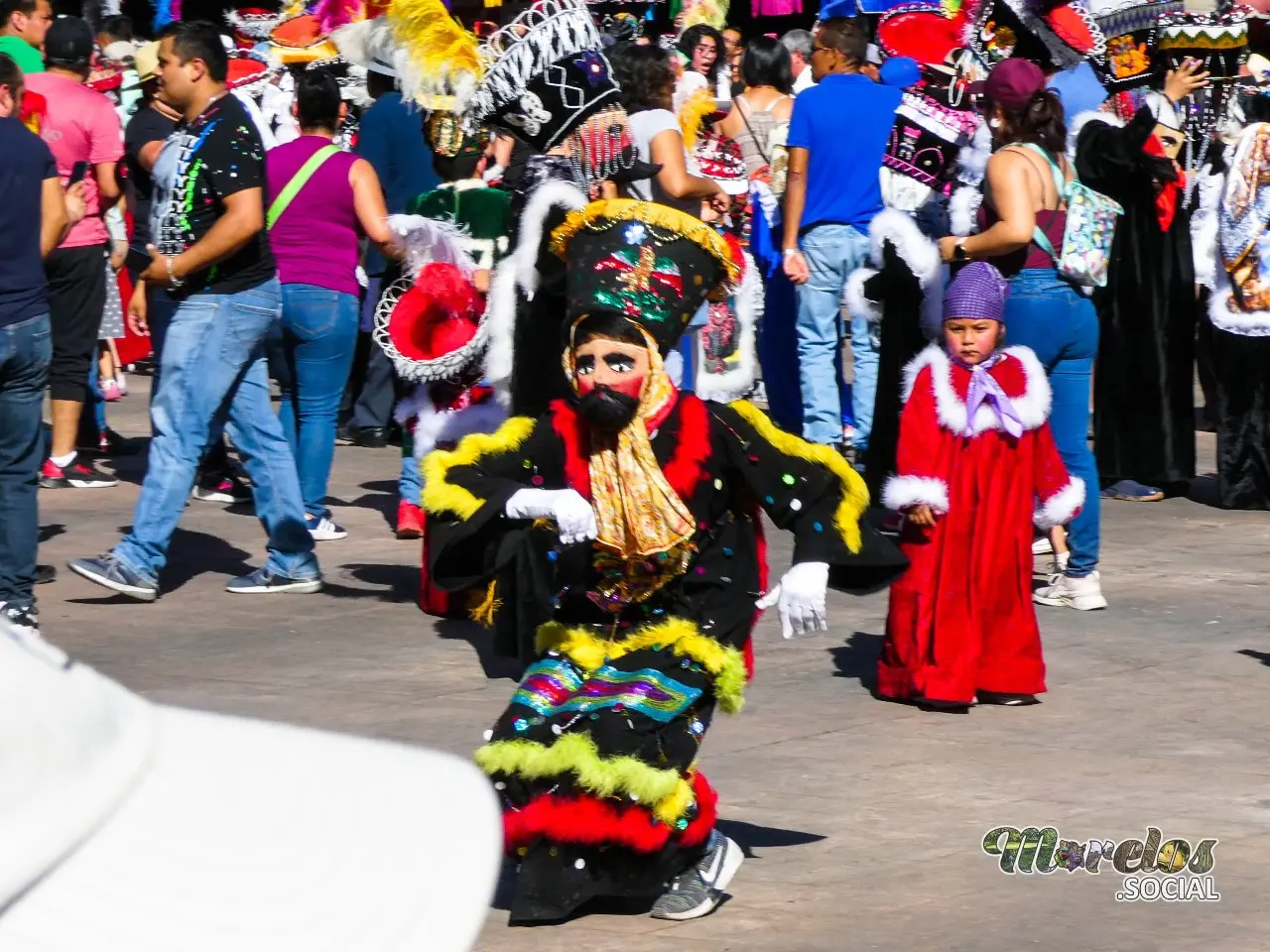 Brinco del chinelo en Tepoztlán.