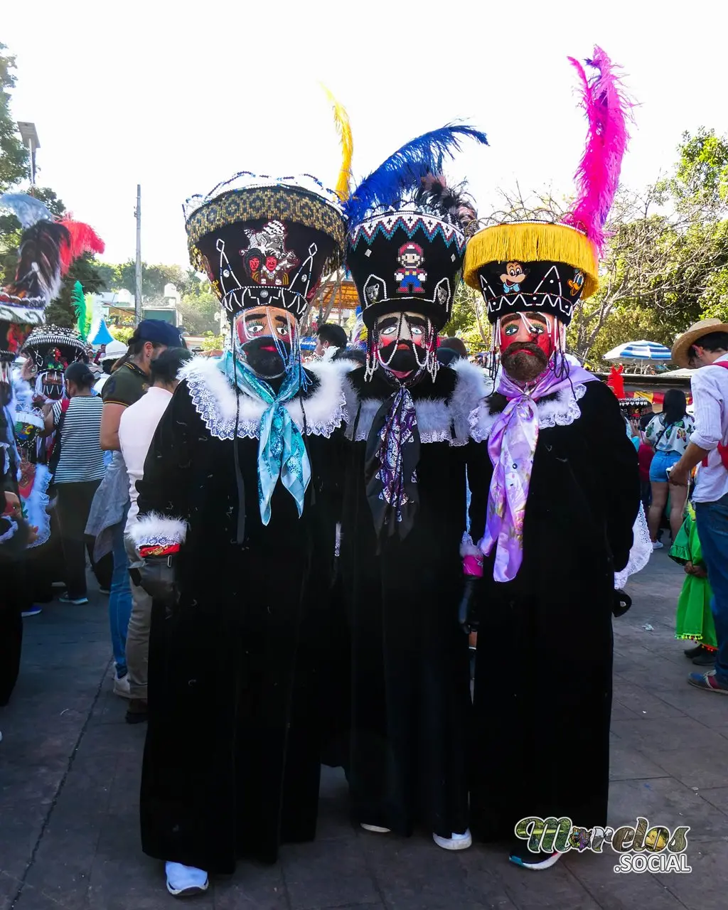 Chinelos de Tepoztlán.