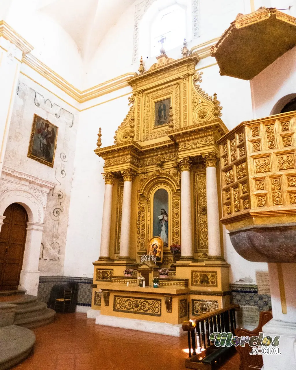 Retablo a la asunción de María