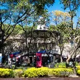 El agradable Jardín Juárez de Cuernavaca.