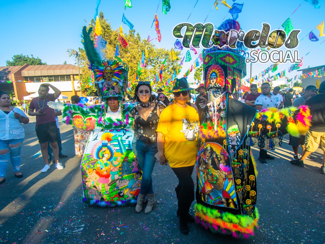 La Foto del recuerdo en el carnaval morelense USA 2021.