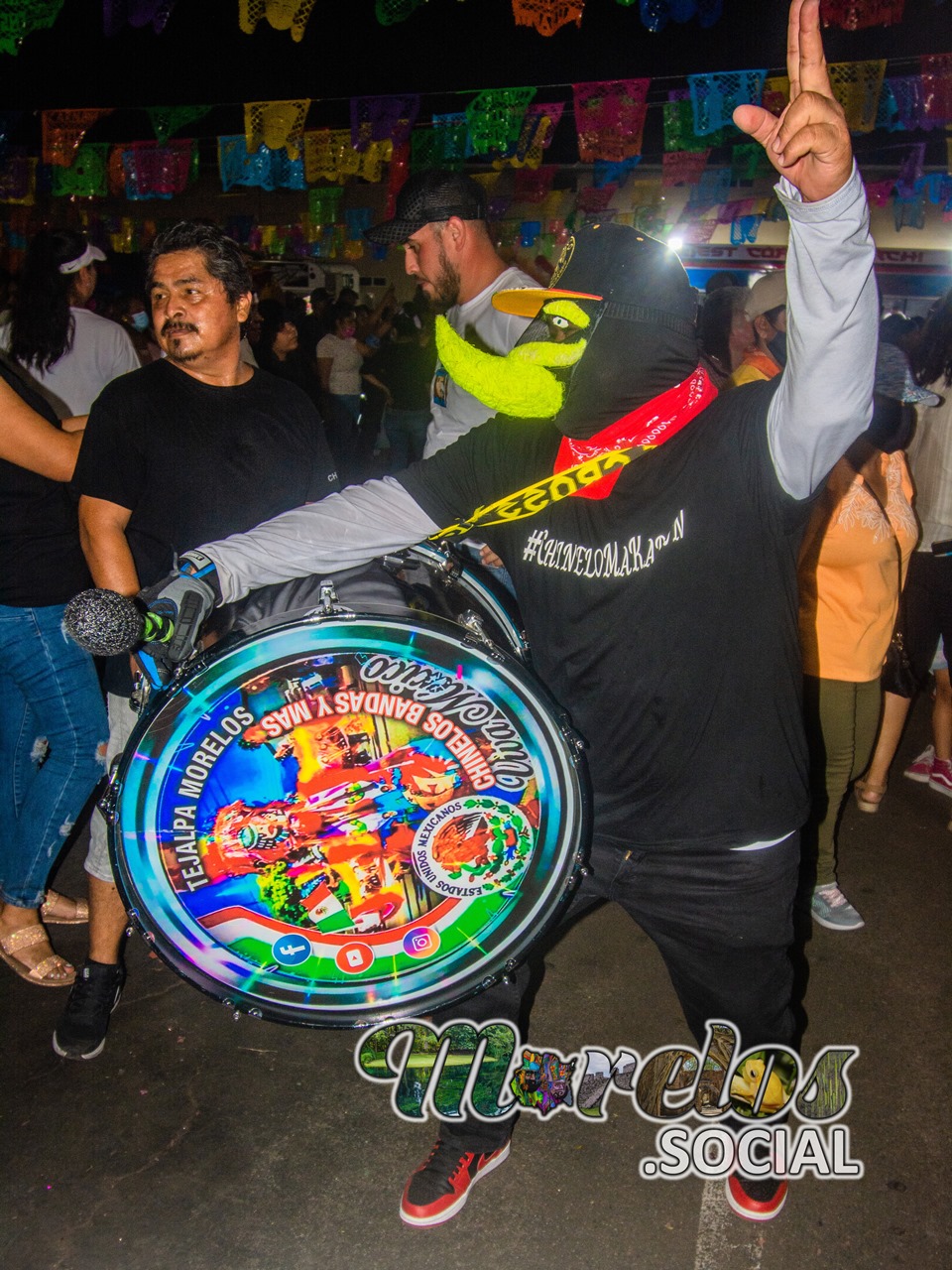 Chinelos, bandas y mas. Tejalpa Morelos. Viva Mexico