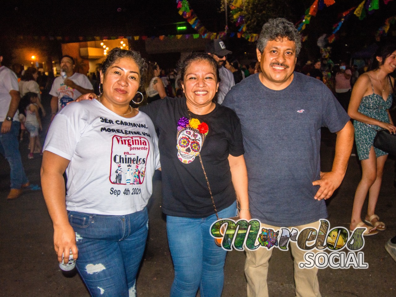 Sonrisas y alegrias en el carnaval morelense USA 2021.