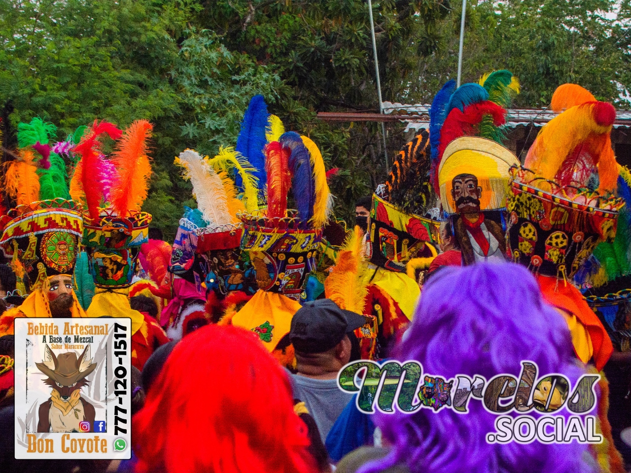 Los chinelos en Tlaltizapan de Zapata Morelos.