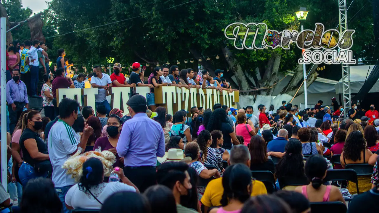 Centro de Tlaltizapan durante Festival Zapata Vive