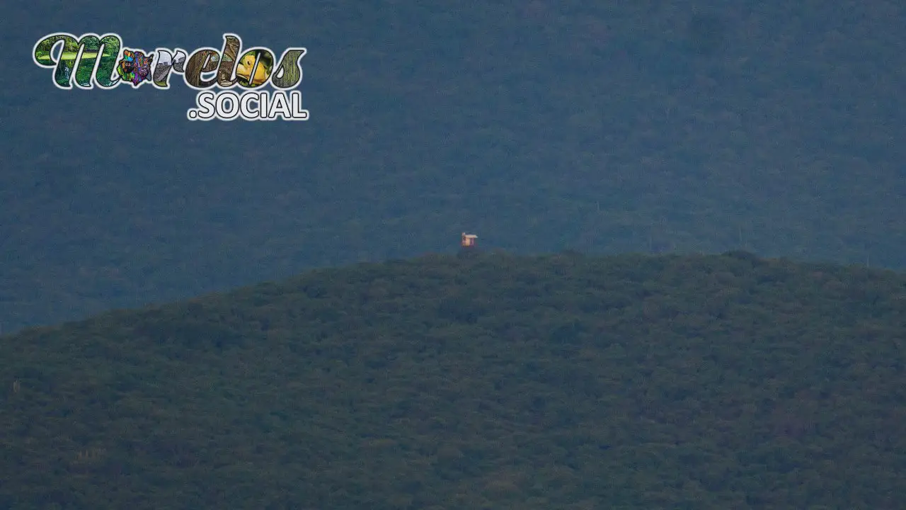 La torre de vigilancia de la sierra Montenegro colonia Alejandra, Tlaltizapán.