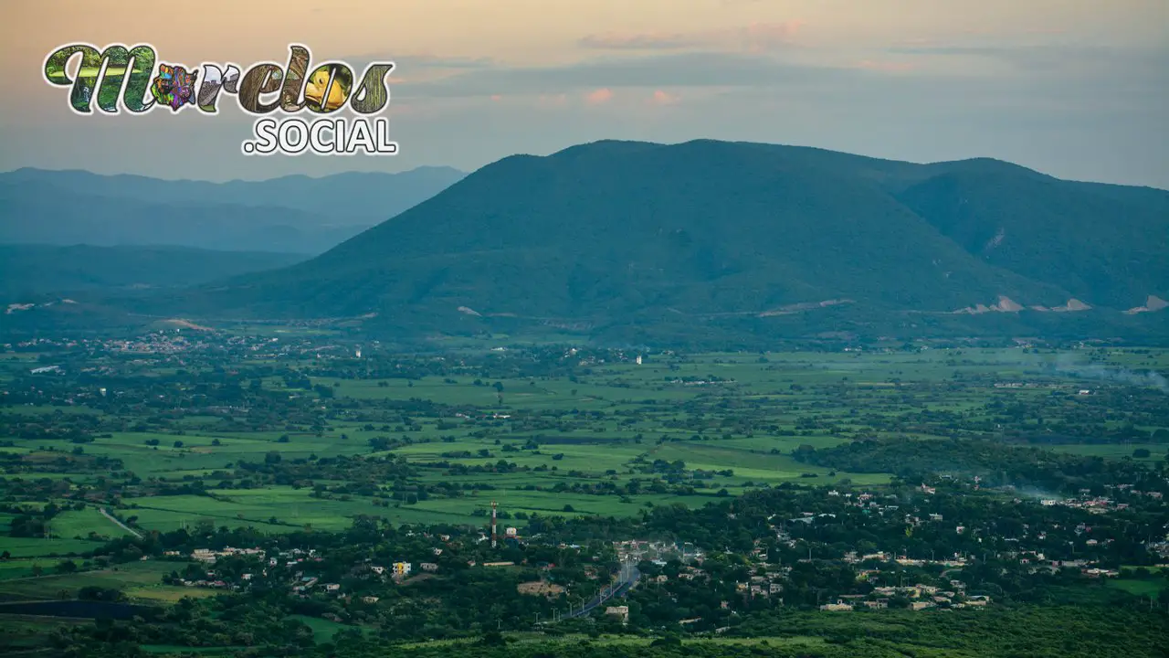 El cerro Santa María en la zona sur del estado de Morelos.