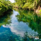 El final del rio de Las Estacas antes de pasar pos Las Compuertas en Tlaltizapán, Morelos