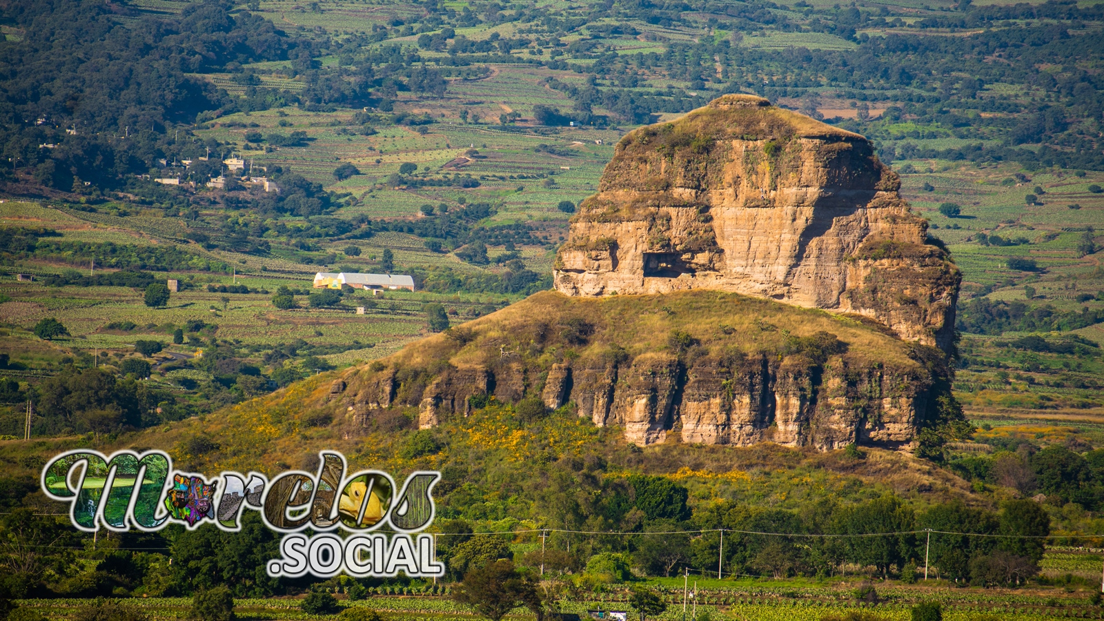 Cerros del pueblo mágico de Tlayacapan, Morelos