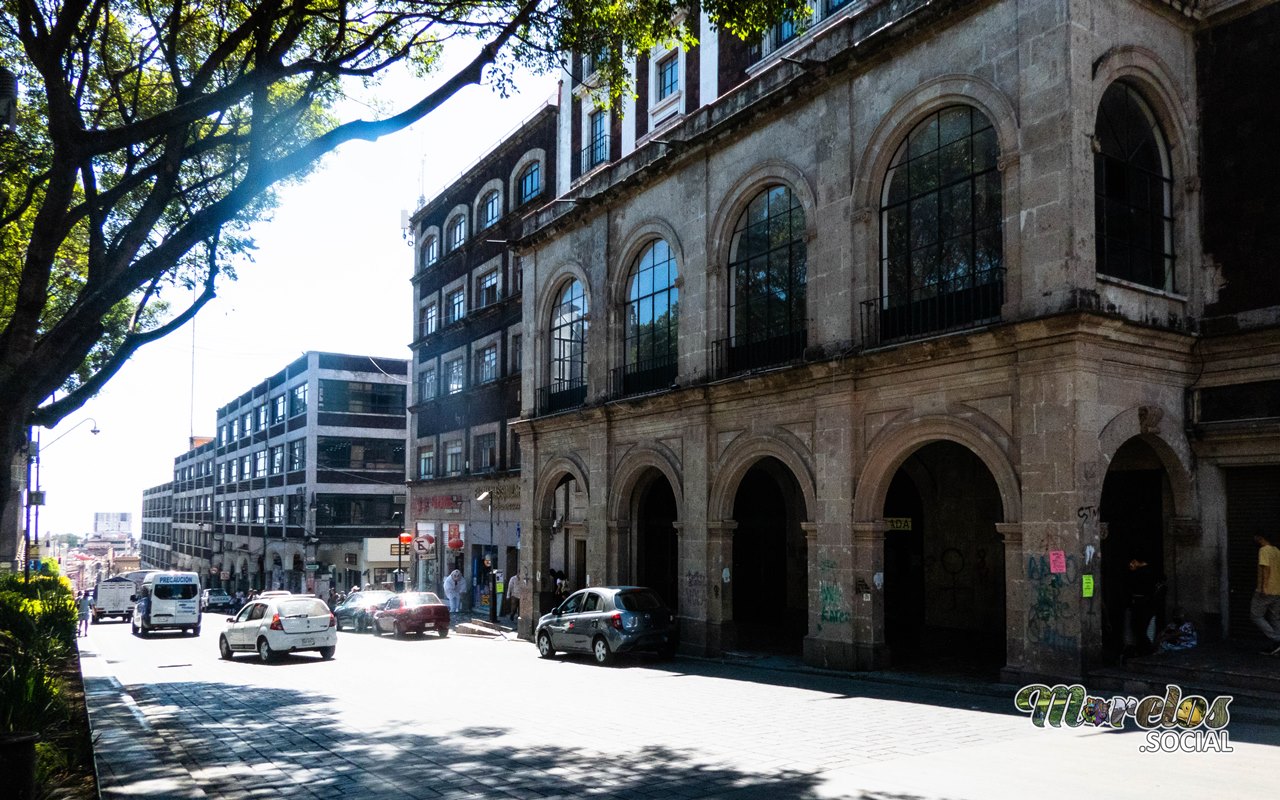 Calle General Hermenegildo Galeana en Cuernavaca.