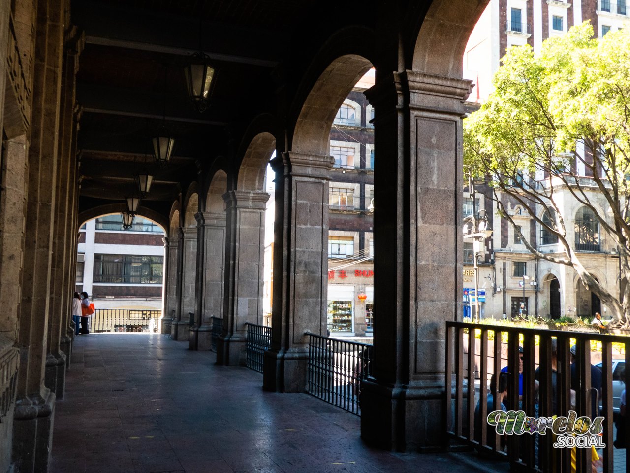 Pasillos del palacio de gobierno