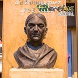 Jojutla, Morelos - Monumento a Josefa Ortiz de Domínguez en el Zócalo