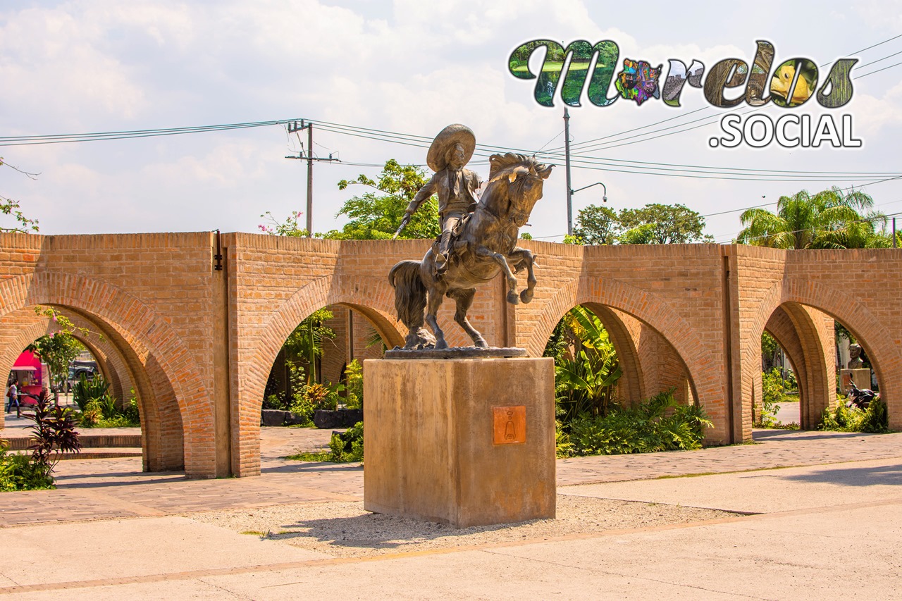 Escultura Emiliano Zapata en Jojutla